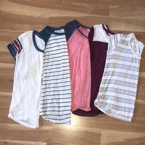 Maurice’s Lot of 5 Tees